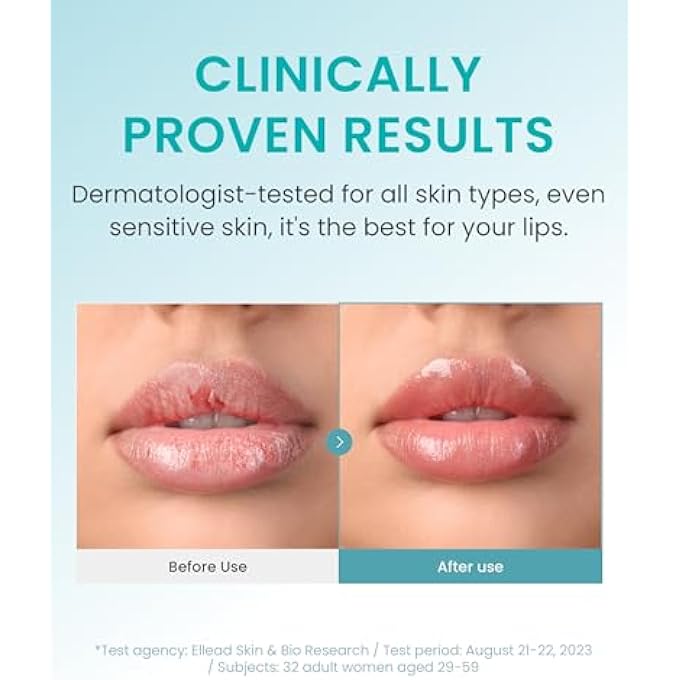 ECO BEYOND PLUMPING LIPCERIN (0.5FL OZ) - DEWY HYDRATING LIP CARE BALM. SLEEPING MASK, OVERNIGHT KOREAN SKIN CARE FOR DRY, CHAPPED LIPS. CLEAN FORMULA WITH VEGAN COLLAGEN, HYALURONIC ACID, PEPTIDES. - Image 4